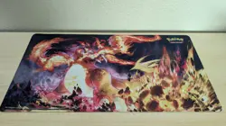 Lot 4 Pokemon TCG Gaming Play Mat UPC Charizard Mew AZ Regional 2014-15 Mega - Image 4