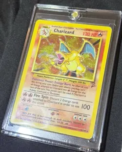 Pokemon TCG Base Set 2 Charizard 004/130 1999 Holo Rare Stage 2 120 HP - Image 3