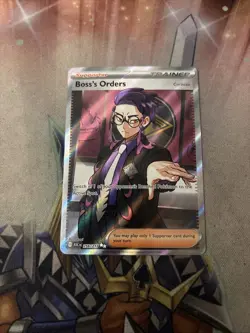 Boss's Orders Pokemon Ascended Heroes 256/217 Full Art Ultra Rare NM - Image 1