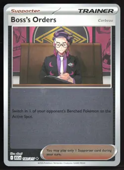 Pokemon Boss's Orders [Corbeau] - Reverse Holo ME: Ascended Heroes 183/217 NM - Image 1