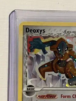 Pokemon Deoxys δ Delta Species 2/17 Holo Rare POP Series 4 LP - NM 2006 - Image 3