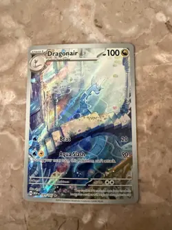 Dragonair 181/165 SV: Scarlet & Violet 151 Illustration Rare Full Art Holo - Image 1