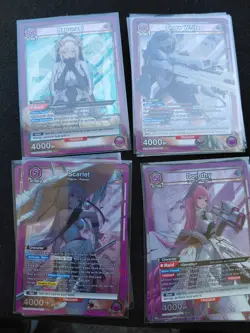 Bandai Union Arena Foil Alt Art Character Mixed Lot FMA NIKKE Evangelion English - Image 5