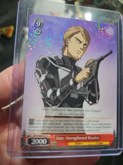 Jean: Strengthened Resolve AOT/SX04-052 Rare Attack On Titan Weiss Schwarz - Image 3
