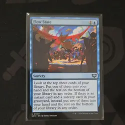 Magic: The Gathering Flow State (Blue Uncommon Sorcery) SOS Wizards 2026 (0049) - Image 1
