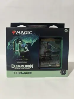 MTG Duskmourn Miracle Worker + Death Toll Commander Deck Bundle Sealed New - Image 2