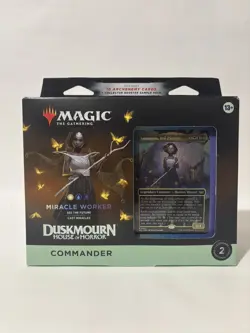 MTG Duskmourn Miracle Worker + Death Toll Commander Deck Bundle Sealed New - Image 4