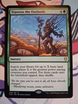 Traverse the Outlands Commander Legends: Battle for Baldur's Gate Regular 258 NM - Image 1