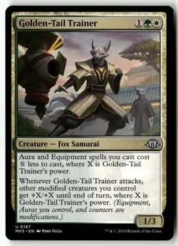 Golden-Tail Trainer 187 Modern Horizons 3 Uncommon NM - Image 1