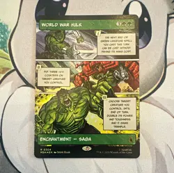Magic: The Gathering Marvel Super Heroes World War Hulk 0304 Rare Foil Green - Image 1