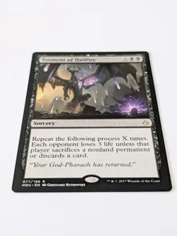 Torment Of Hailfire NM Hour Of Devastation HOU Mtg Regular 77 / 199 - Image 3