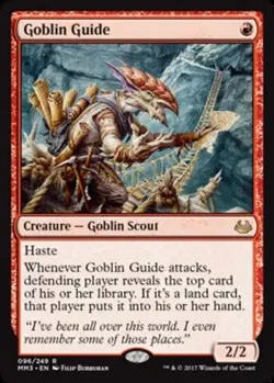 1x Goblin Guide MTG - Modern Masters 2017 - NM-Mint - Image 1