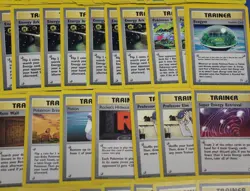 Lot of 90 Vintage Trainers and Energy Rare Common MP Pokemon Cards TCG - Image 5