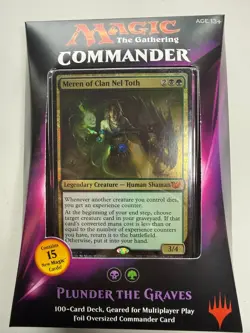 MTG Commander Plunder the Graves Deck - Factory Sealed FREE SHIPPING - Image 1