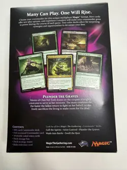 MTG Commander Plunder the Graves Deck - Factory Sealed FREE SHIPPING - Image 2
