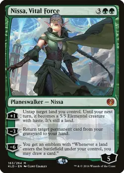 Nissa, Vital Force [KLD - 163] - Image 1