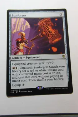 MTG Sunforger x1- -Commander 2016-Lightly Played - Image 1