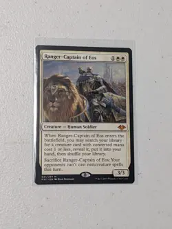 Ranger-Captain of Eos Modern Horizons Magic Gathering MTG Card Mythic (021/254) - Image 1