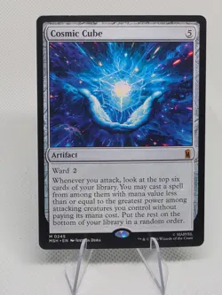 MTG - Cosmic Cube - Marvel Super Heroes - Mythic - NM - Magic the Gathering - Image 1