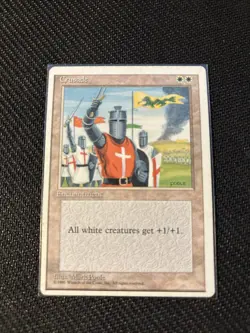 Crusades MTG Magic The Gathering Fourth Edition 4ED - Image 1