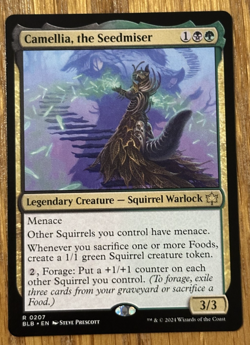 MTG Bloomburrow, Camellia, the Seedmiser - Image 1