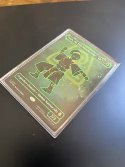 MTG Toph, the First Metalbender Foil Alt Art Neon Rare #0362 EN - Image 2