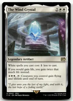 The Wind Crystal #43 (NM) Final Fantasy FIN Magic MTG - Image 1