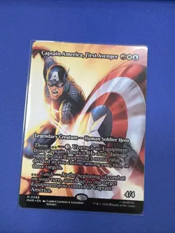 Captain America, First Avenger (Borderless) Marvel Universe Eternal-Legal - Image 1