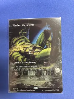 Undercity Sewers (Borderless) Teenage Mutant Ninja Turtles Source Material... - Image 1