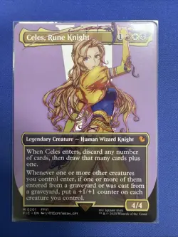 Celes, Rune Knight (Borderless) Commander: Final Fantasy Regular - Image 1