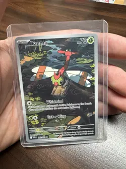 Yanma 183/182 Destined Rivals Illustration Rare Holo Pokemon Card TCG 2025 NM - Image 1