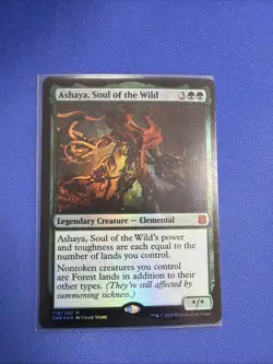Ashaya, Soul of the Wild Zendikar Rising Foil - Image 1
