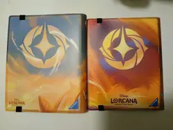 Disney Lorcana Collector Starter Set Binder Lot ×2 Mickey Mouse & Stitch (NEW) - Image 2