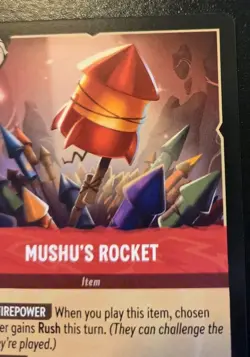 Mushu's Rocket 134/204 Uncommon Whispers In The Well Disney Lorcana TCG - Image 3