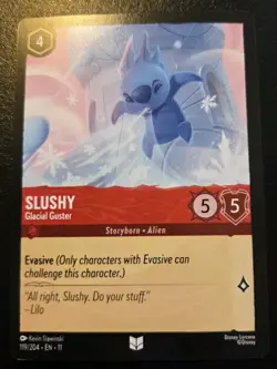 Slushy - Glacial Guster 119/204 Uncommon Winterspell Disney Lorcana TCG - Image 1