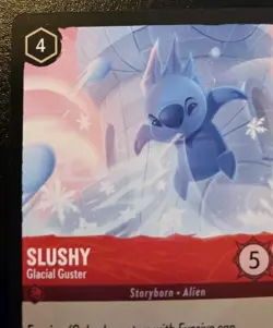 Slushy - Glacial Guster 119/204 Uncommon Winterspell Disney Lorcana TCG - Image 2