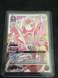 Asuna Winner Promo Card - Rare Battle - UEPR/SAO-2-042 - Sword Art Online - Image 1