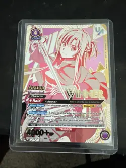 Asuna Winner Promo Card - Rare Battle - UEPR/SAO-2-042 - Sword Art Online - Image 2