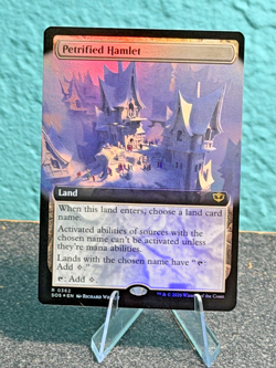 MTG: Petrified Hamlet (Extended Art) EN [SOS - 362] Foil - Image 1
