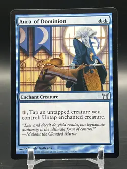 MTG Aura of Dominion Champions of Kamigawa Regular - Image 1