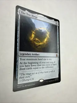 The Ten Rings Magic The Gathering Marvel Superheroes NM 0251 - Image 2