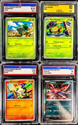 Pokemon TCG 4 Card Graded Slab Lot Holos/Reverse Holos Gem Mint 10s - Image 1