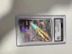 Pikachu Pokemon 2023 Japanese Pokemon Card 151 173/165 CGC 10 Gem Mint Art Rare - Image 1