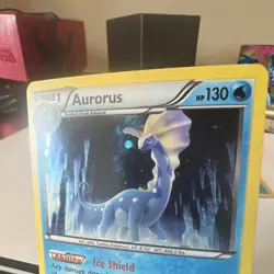 Pokemon TCG Furious Fists Amaura 25/111 & Aurorus 26/111 Lot Cosmos Holos - Image 3