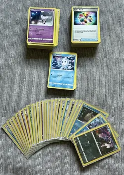 Pokemon Darkness Ablaze Bulk Lot-260+ Cards. All Holos/Reverse Holos Are Sleeved - Image 1