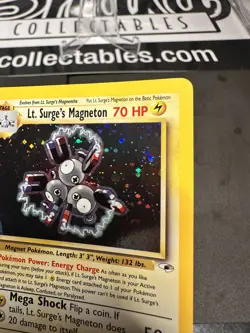Lt. Surge's Magneton #8/132 HOLO Pokemon Gym Heroes LP+ - Image 2