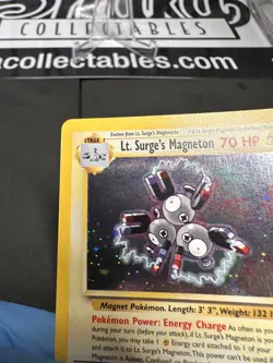 Lt. Surge's Magneton #8/132 HOLO Pokemon Gym Heroes LP+ - Image 5