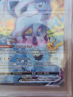 Glaceon VMAX 209/203 Evolving Skies 2021 Alt Art Secret PSA 10 GEM MINT Pokemon - Image 5