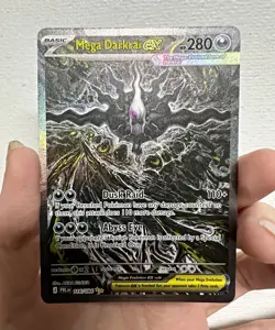 Mega Darkrai EX MEGA Full Art Holo 280 HP 116/084 EN Pokemon TCG - Image 1