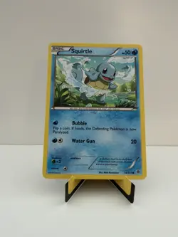 Pokemon BW Plasma Blast Squirtle Card #14/101 - Image 1
